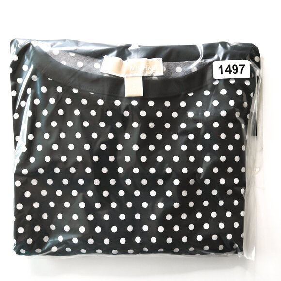 MICHAEL MICHAEL KORS Black and White Polka Dot Dress - Size Small - Picture 9 of 9